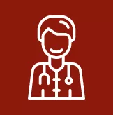 smiling doctor icon